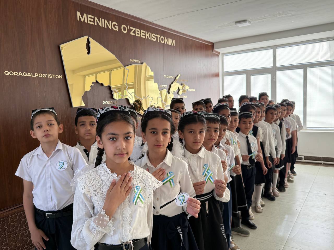 Sharaf lentalari ulashildi